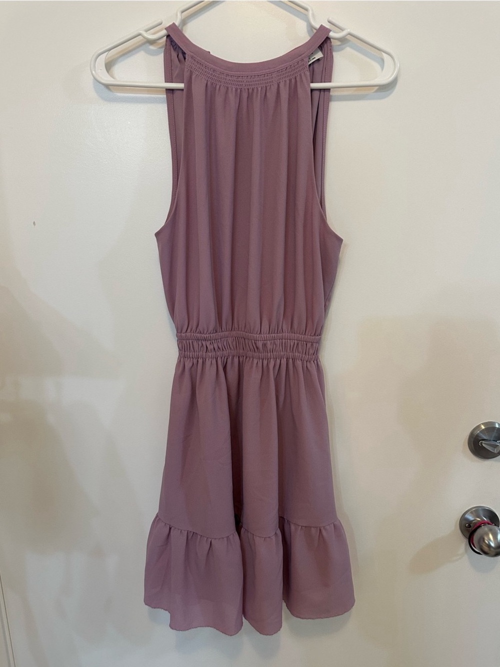 Aritzia Wilfred Halter Minj Dress in Purple, Size Small